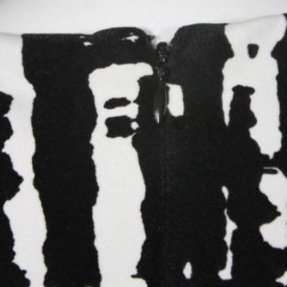 CK Abstract Print Velvet Sleeveless Shift dress 4 - Picture 5 of 6